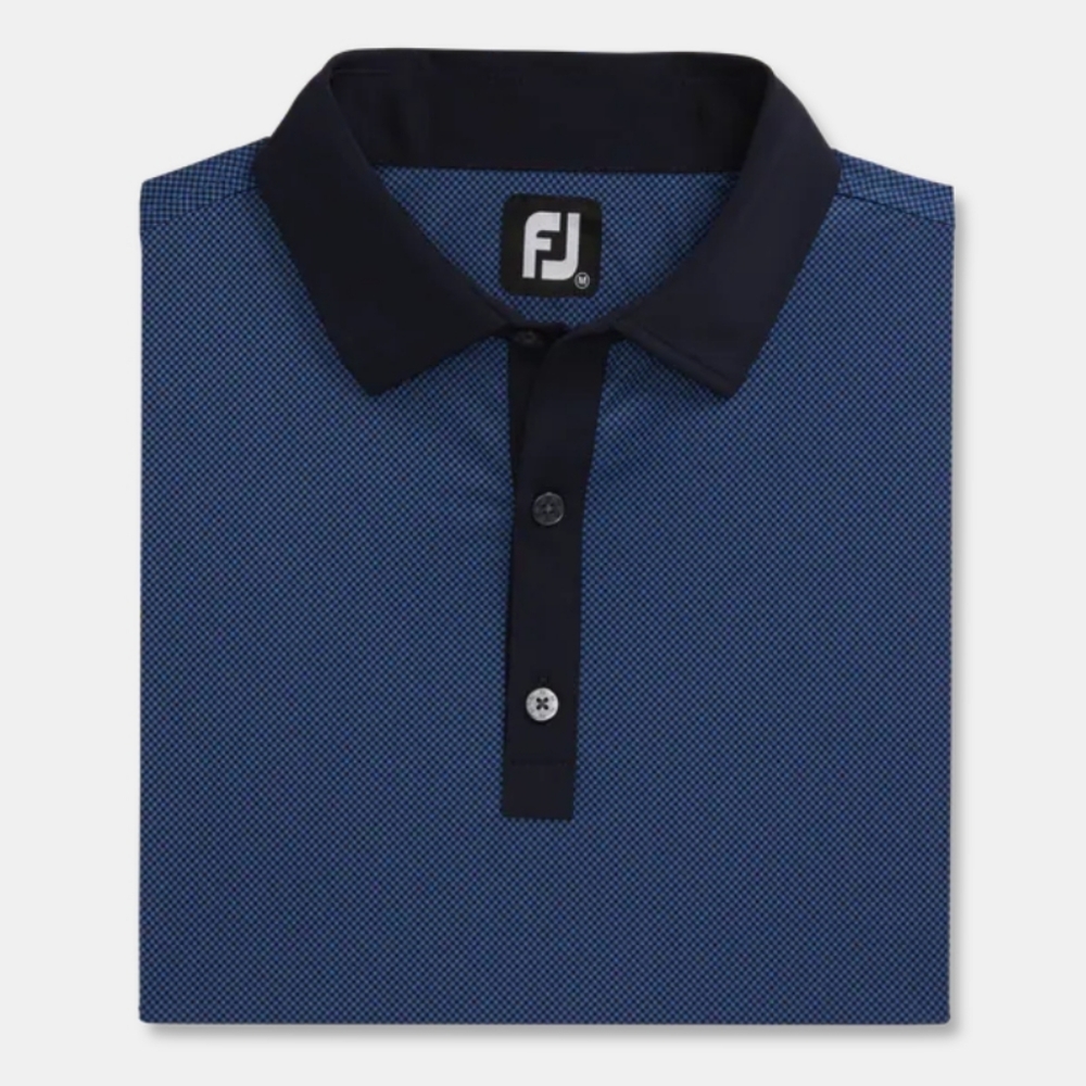 Men's FootJoy Mini Check Polo